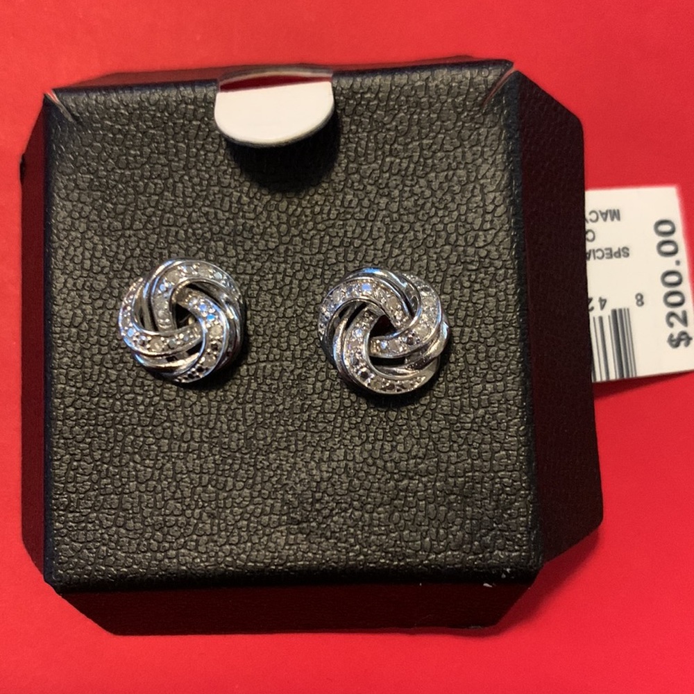 Diamond 1/10ctw Earrings